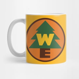 Wilderness explorers back print Mug